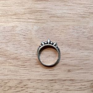 Sterling silver Pamela Love tribal spike ring